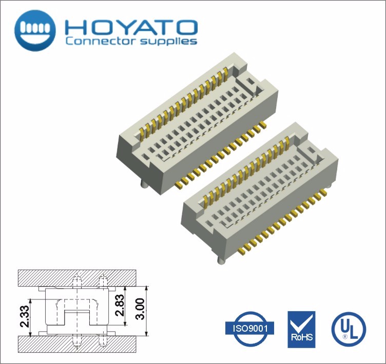 0.5mm SMT DF12 board to board connector DF12NC(3.5)-20DP