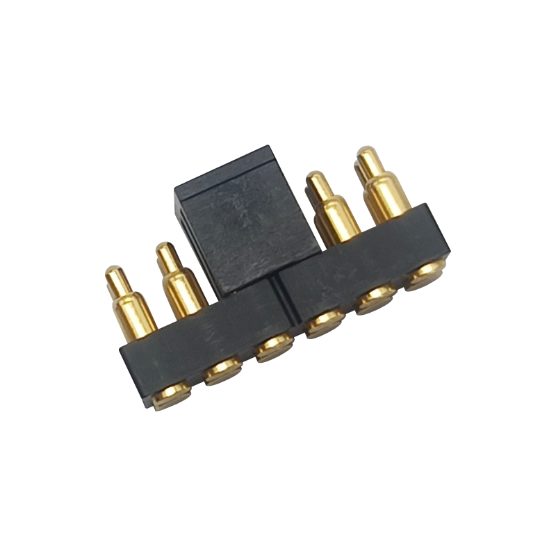 Mill-Max 814-22-010-30-000191 SMT  10 CONTACT(S), MALE, STRAIGHT BOARD STACKING CONNECTOR, SURFACE MOUNT  Spring Loaded Connector POGO PIN