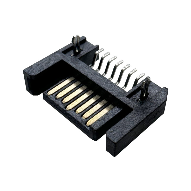 Replace Sata Connector 3M: 5607-4200-SH Molex: 0674901220 3M 5607 Series Right Angle Surface Mount PCB Header, 7 Contact(s), 1.27mm Pitch, 1 Row(s), Shrouded