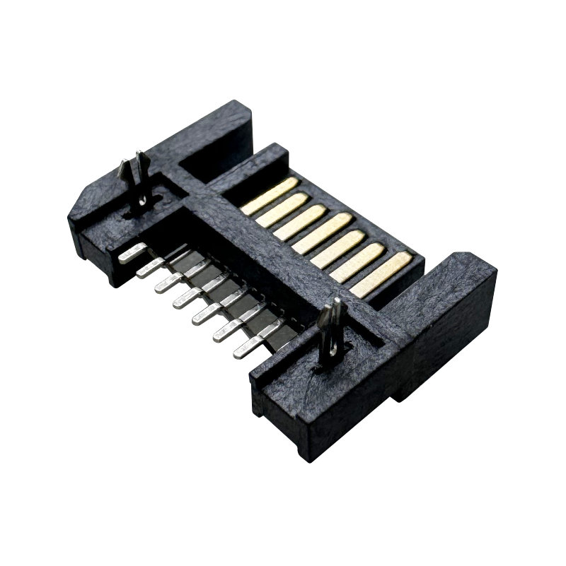 Replace Sata Connector 3M: 5607-4200-SH Molex: 0674901220 3M 5607 Series Right Angle Surface Mount PCB Header, 7 Contact(s), 1.27mm Pitch, 1 Row(s), Shrouded