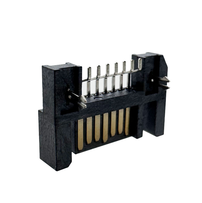 Replace Sata Connector 3M: 5607-4200-SH Molex: 0674901220 3M 5607 Series Right Angle Surface Mount PCB Header, 7 Contact(s), 1.27mm Pitch, 1 Row(s), Shrouded