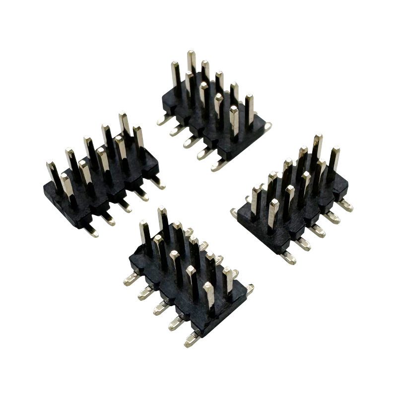 HOYATO PIN HEADER PHDSM127-10G-3015CR Connector Header Surface Mount 10 position 0.050″ (1.27mm) PCB male replacement for Amphenol ICC (FCI) Minitek127® 1.27mm 20021121-00010C