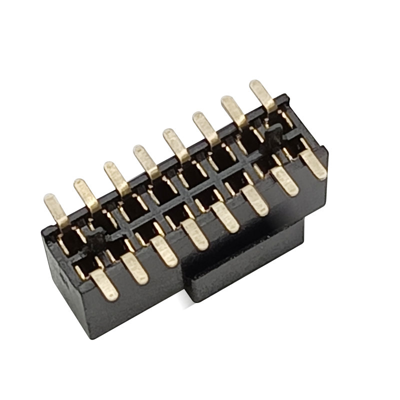 1.27mm Amphenol 10152485 Minitek Receptacle 16 FCI Connector