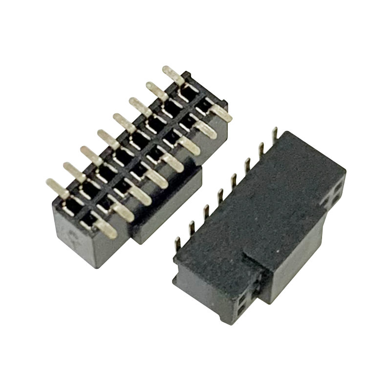 1.27mm Amphenol 10152485 Minitek Receptacle 16 FCI Connector