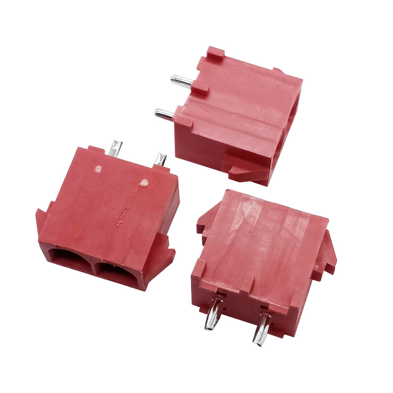 Mate N Lok 640466-1 PCB Header 6.35mm AMP Connector Red Mate N Lok 640466-1 PCB Header 6.35mm AMP Connector Red