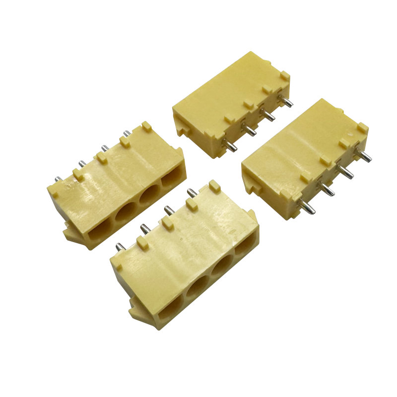 TE PCB Header 350430-1 Mate N Lok Connector 4P AMP 6.35mm