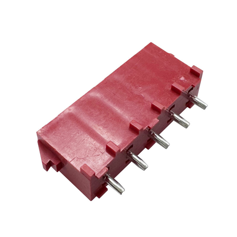 Mate N Lok 640466-1 PCB Header 6.35mm AMP Connector Red