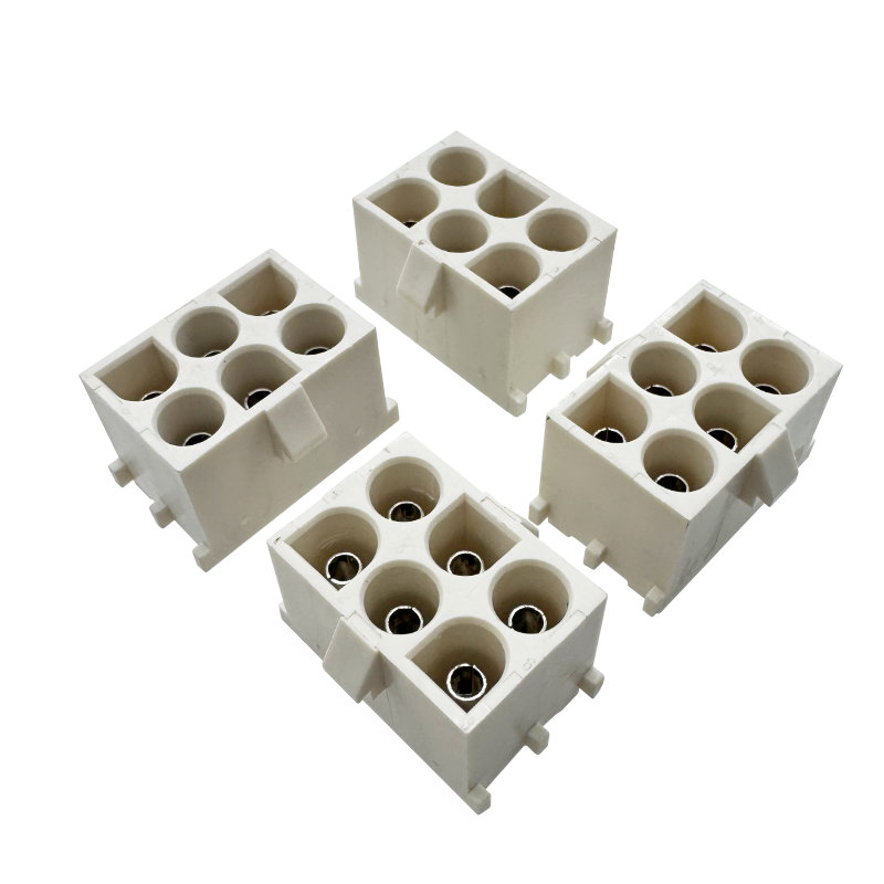 Mate N Lok Header Receptacles 350827 Connector 6P 350762 TE