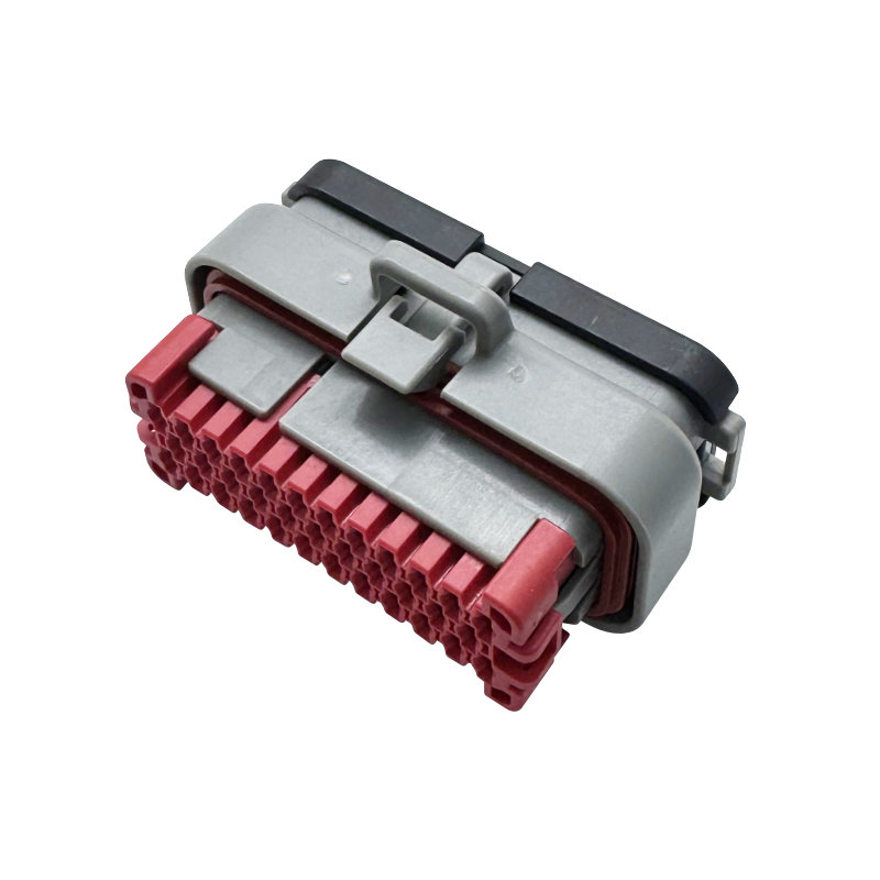 4.0mm TE 776164 Rectangular Housing Connector 35P Plug Black
