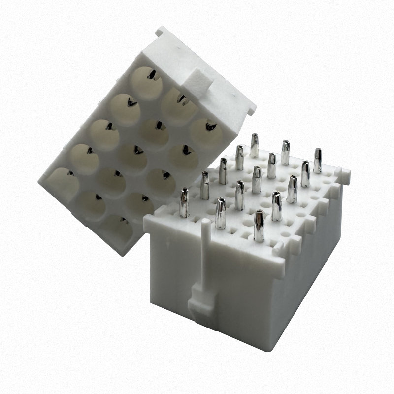 Mate-N-LOK 6.35mm 15p Header Receptacles 641974 Connector
