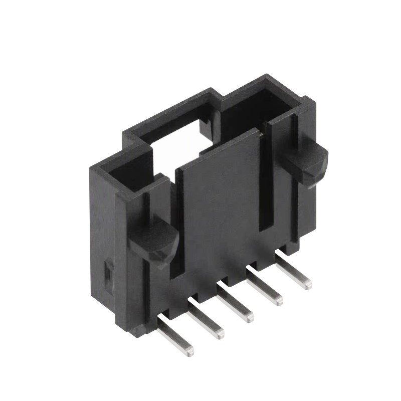 2.54mm 4P SL Header Connector 705550003 R/A with Peg 70555 WF2R254-04-PG 2.54mm 4P SL Header Connector 705550003 R/A with Peg 70555